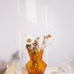 KARA váza amber